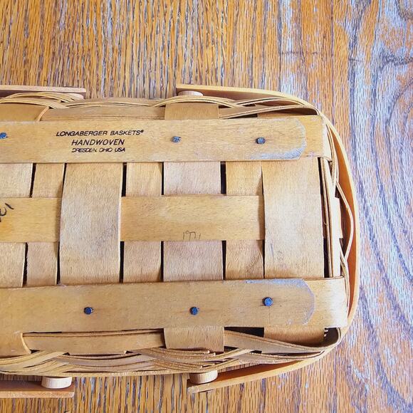 Longaberger Basket 2001 Woven Memories Basket - Picture 9 of 10